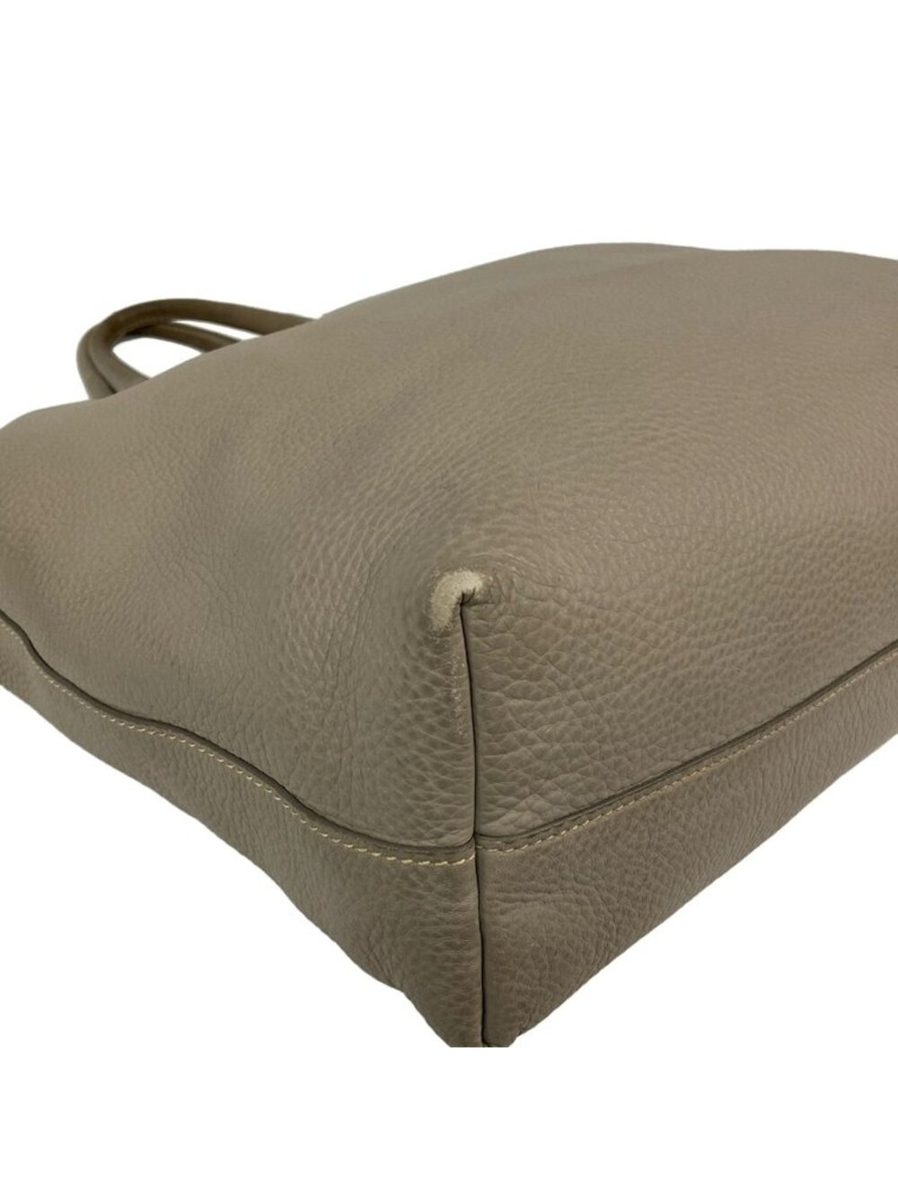 Prada Tote Beige Leather Tag - Picture 6 of 15